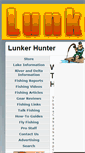Mobile Screenshot of lunkerhunter.com